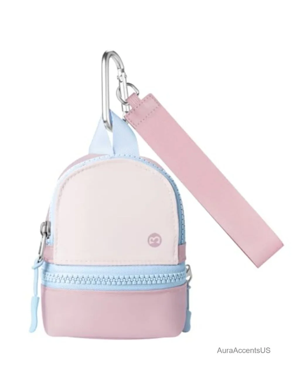 Mini Backpack Keychain Wristlet Pouch Coin Purse with RFID Card Slots for Women